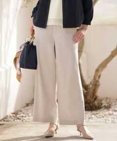 J.PRESS / ジェイプレス その他パンツ | リネンバイオシャンブレー ワイド パンツ