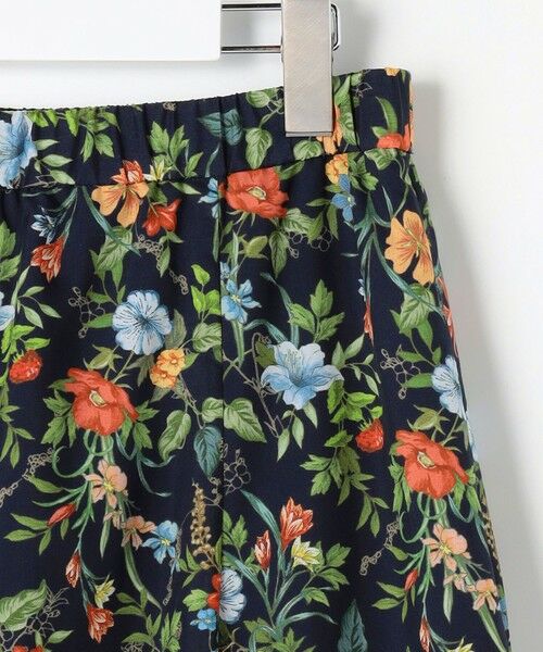 J.PRESS / ジェイプレス ミニ・ひざ丈スカート | スパンボタニカル プリント ロング フレア スカート | 詳細13