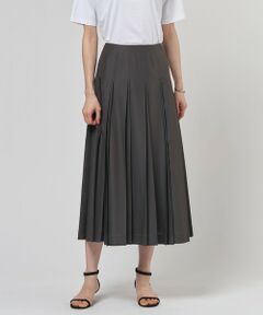J.PRESS / ジェイプレス ロング・マキシ丈スカート | エアリースパンボイル プリーツ スカート