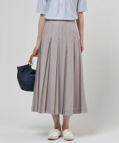 J.PRESS / ジェイプレス ロング・マキシ丈スカート | エアリースパンボイル プリーツ スカート
