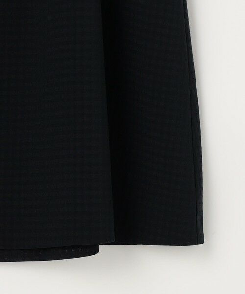 J.PRESS / ジェイプレス ミニ・ひざ丈スカート | シアーブロックチェック フレア スカート | 詳細10