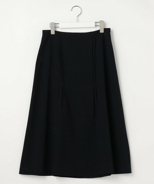 J.PRESS / ジェイプレス ミニ・ひざ丈スカート | シアーブロックチェック フレア スカート | 詳細5
