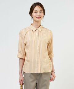 J.PRESS / ジェイプレス シャツ・ブラウス | 【シーンレスに活躍】セルロースカラミストライプ シャツ ブラウス