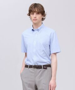 J.PRESS / ジェイプレス シャツ・ブラウス | 【吸水速乾 / 抗菌防臭 / 遮熱 / 防シワ】【J.PRESS OXFORD JERSEY】カノコインレイ半袖 シャツ / B.D.