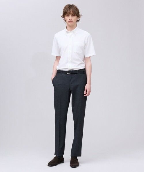 J.PRESS / ジェイプレス シャツ・ブラウス | 【吸水速乾 / 抗菌防臭 / 遮熱 / 防シワ】【J.PRESS OXFORD JERSEY】カノコインレイ半袖 シャツ / B.D. | 詳細3