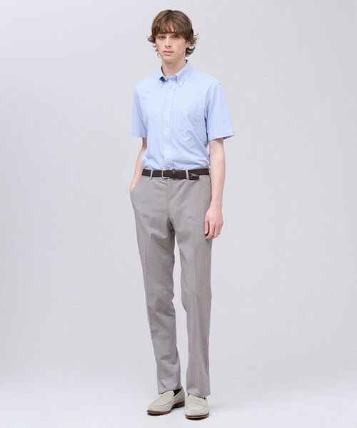 J.PRESS / ジェイプレス シャツ・ブラウス | 【吸水速乾 / 抗菌防臭 / 遮熱 / 防シワ】【J.PRESS OXFORD JERSEY】カノコインレイ半袖 シャツ / B.D. | 詳細11