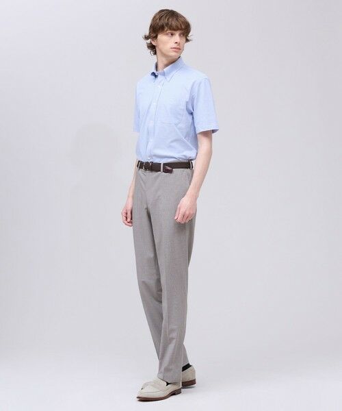 J.PRESS / ジェイプレス シャツ・ブラウス | 【吸水速乾 / 抗菌防臭 / 遮熱 / 防シワ】【J.PRESS OXFORD JERSEY】カノコインレイ半袖 シャツ / B.D. | 詳細13