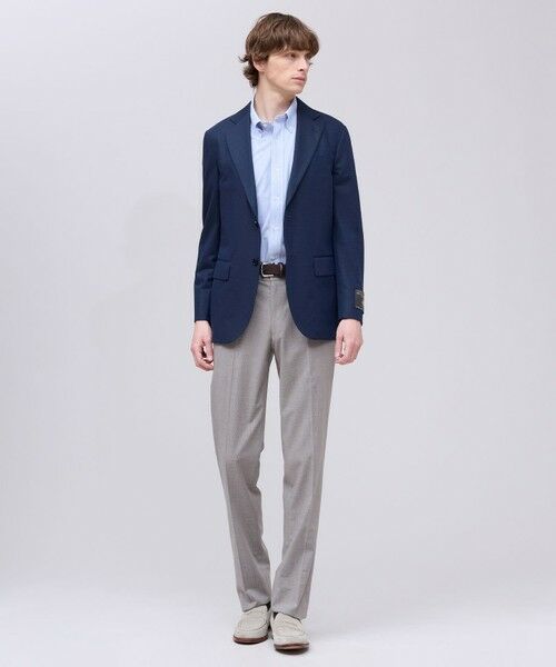 J.PRESS / ジェイプレス シャツ・ブラウス | 【吸水速乾 / 抗菌防臭 / 遮熱 / 防シワ】【J.PRESS OXFORD JERSEY】カノコインレイ半袖 シャツ / B.D. | 詳細14
