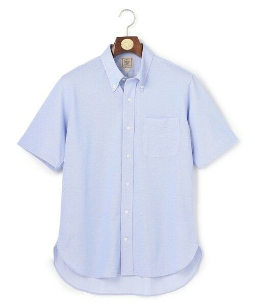 J.PRESS / ジェイプレス シャツ・ブラウス | 【吸水速乾 / 抗菌防臭 / 遮熱 / 防シワ】【J.PRESS OXFORD JERSEY】カノコインレイ半袖 シャツ / B.D. | 詳細15