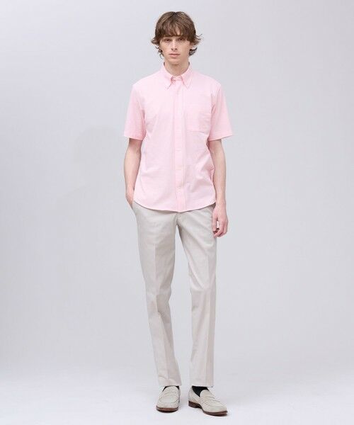 J.PRESS / ジェイプレス シャツ・ブラウス | 【吸水速乾 / 抗菌防臭 / 遮熱 / 防シワ】【J.PRESS OXFORD JERSEY】カノコインレイ半袖 シャツ / B.D. | 詳細26