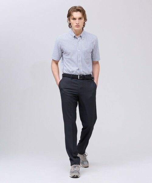 J.PRESS / ジェイプレス シャツ・ブラウス | 【吸水速乾 / 抗菌防臭 / 遮熱 / 防シワ】【J.PRESS OXFORD JERSEY】カノコインレイ半袖 シャツ / B.D. | 詳細30