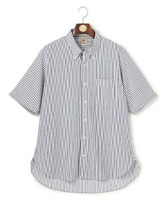 J.PRESS / ジェイプレス シャツ・ブラウス | 【KING SIZE】【吸水速乾 / 抗菌防臭 / 遮熱 / 防シワ】【J.PRESS OXFORD JERSEY】カノコインレイ半袖 シャツ / B.D.