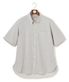 J.PRESS / ジェイプレス シャツ・ブラウス | 【KING SIZE】【吸水速乾 / 抗菌防臭 / 遮熱 / 防シワ】【J.PRESS OXFORD JERSEY】カノコインレイ半袖 シャツ / B.D.