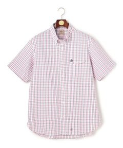 J.PRESS / ジェイプレス シャツ・ブラウス | 【KING SIZE 】【吸水速乾 / 接触冷感 / 高通気性】Aero Weave クールマックスサッカー チェック シャツ / B.D.