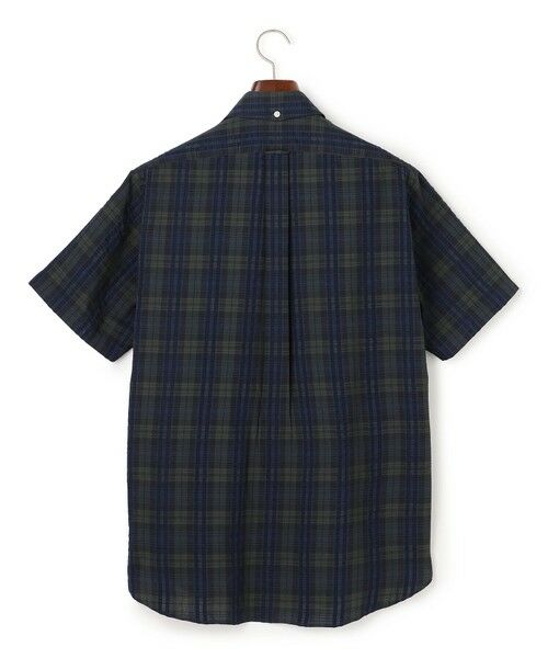 J.PRESS / ジェイプレス シャツ・ブラウス | 【KING SIZE 】【吸水速乾 / 接触冷感 / 高通気性】Aero Weave クールマックスサッカー チェック シャツ / B.D. | 詳細3