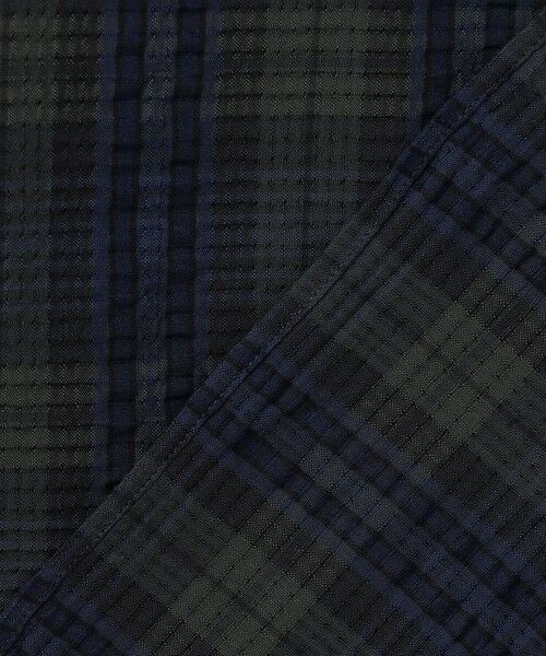 J.PRESS / ジェイプレス シャツ・ブラウス | 【KING SIZE 】【吸水速乾 / 接触冷感 / 高通気性】Aero Weave クールマックスサッカー チェック シャツ / B.D. | 詳細10