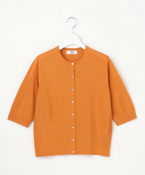 J.PRESS / ジェイプレス カーディガン・ボレロ | COTTON ACETATE DRY クルーネック カーディガン | 詳細10
