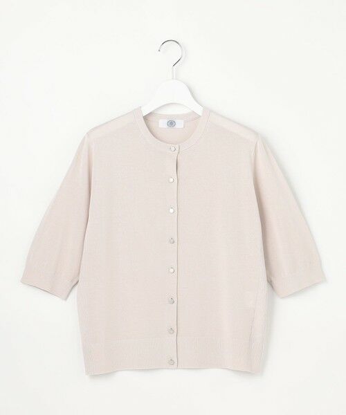 J.PRESS / ジェイプレス カーディガン・ボレロ | COTTON ACETATE DRY クルーネック カーディガン | 詳細13