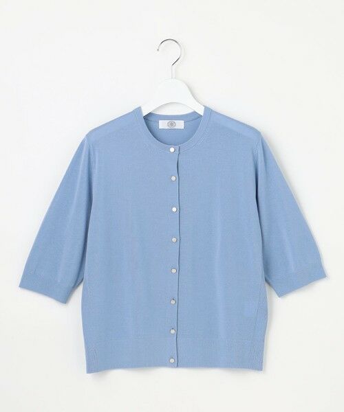 J.PRESS / ジェイプレス カーディガン・ボレロ | COTTON ACETATE DRY クルーネック カーディガン | 詳細15