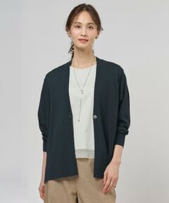 J.PRESS / ジェイプレス カーディガン・ボレロ | COOL ヴィスコース ミドル丈 カーディガン