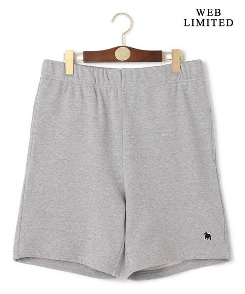 J.PRESS / ジェイプレス その他パンツ | 【WEB限定】バックブル スウェットハーフパンツ（ライトグレー系）