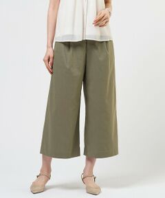 J.PRESS / ジェイプレス その他パンツ | 【人気素材】セルロースリネンストレッチ クロップド パンツ
