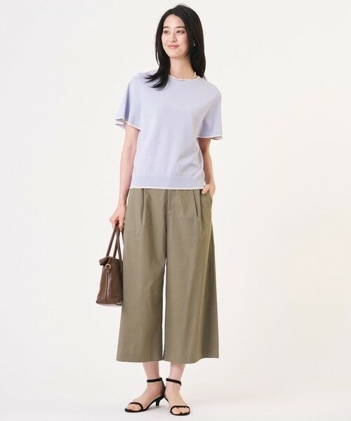 J.PRESS / ジェイプレス その他パンツ | 【人気素材】セルロースリネンストレッチ クロップド パンツ | 詳細6