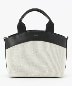 J.PRESS / ジェイプレス ショルダーバッグ | 【2WAY】キャンバス トートショルダー
