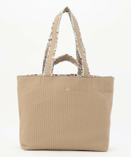 J.PRESS / ジェイプレス トートバッグ | 【WEB限定・リバーシブル】キルティング トートバッグ（【WEB限定】モカ系）
