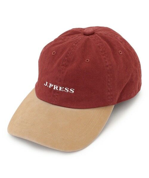 J.PRESS / ジェイプレス キャップ | 【WEB・一部店舗限定】ピグメント ロゴキャップ（ワイン系9）