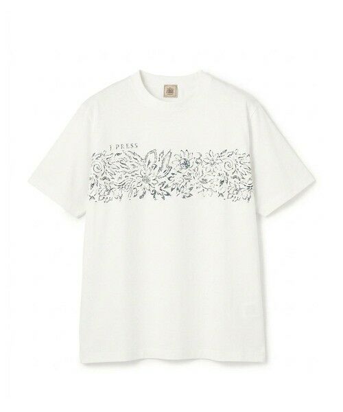 J.PRESS / ジェイプレス カットソー | 【J.PRESS YACHAT CLUB】アーバンリゾート Tシャツ（ホワイト系）