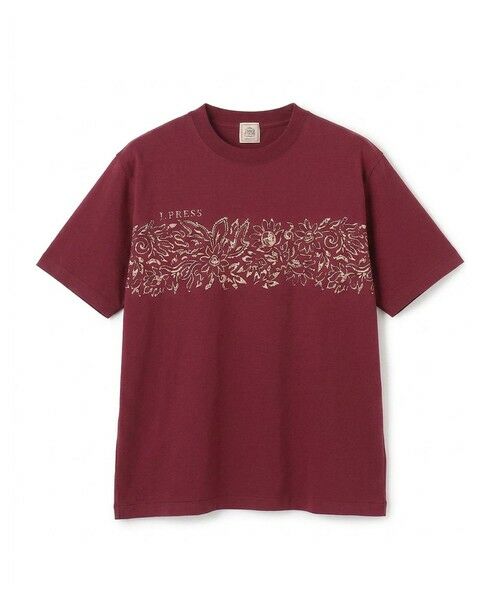 J.PRESS / ジェイプレス カットソー | 【J.PRESS YACHAT CLUB】アーバンリゾート Tシャツ（ワイン系）