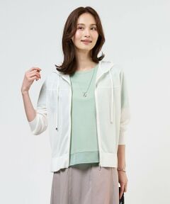 J.PRESS / ジェイプレス パーカー | 【WEB限定カラーあり】SHEER LIGHT KNIT パーカー