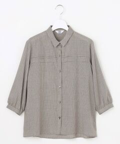 J.PRESS / ジェイプレス シャツ・ブラウス | 【シーンレスに活躍】ウォッシャブルキュプラツイル タックデザイン ブラウス