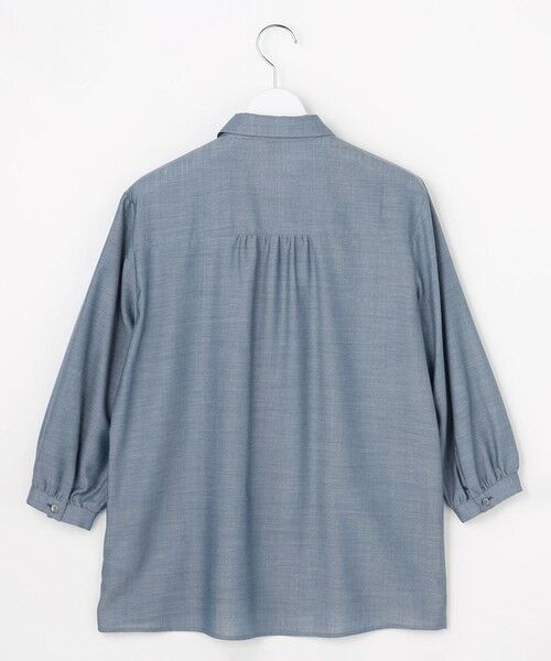 J.PRESS / ジェイプレス シャツ・ブラウス | 【シーンレスに活躍】ウォッシャブルキュプラツイル タックデザイン ブラウス | 詳細4
