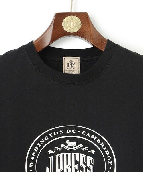 J.PRESS / ジェイプレス カットソー | 【WEB限定】オーバルロゴ Tシャツ | 詳細4