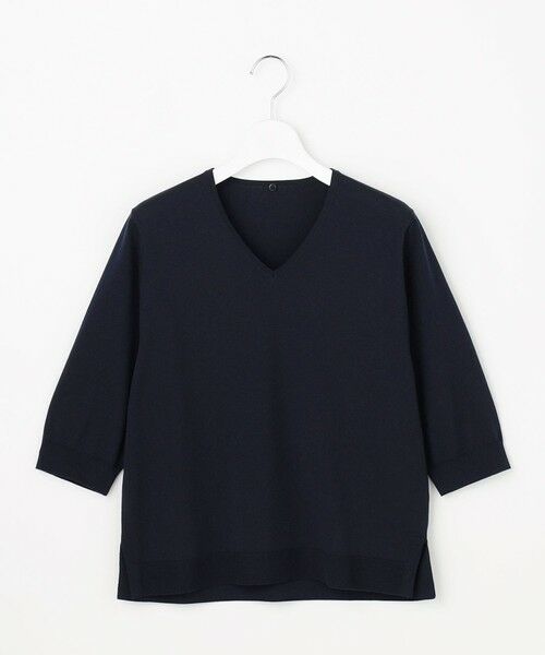 J.PRESS / ジェイプレス ニット・セーター | 【2WAY・シーンレスに活躍】SCARF KNIT Vネック ニット | 詳細6