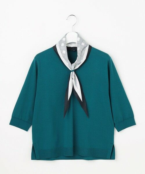 J.PRESS / ジェイプレス ニット・セーター | 【2WAY・シーンレスに活躍】SCARF KNIT Vネック ニット | 詳細19