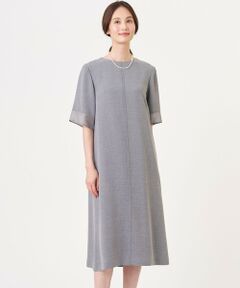 J.PRESS / ジェイプレス ロング・マキシ丈ワンピース | 【セットアップ対応】MELANGE ライトツイル ワンピース