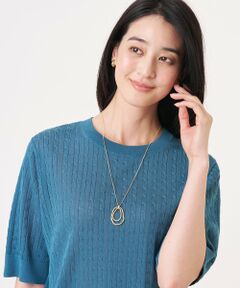 J.PRESS / ジェイプレス その他 | ダブルリングワントップ ネックレス