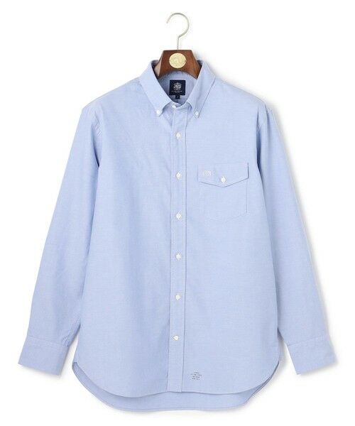 J.PRESS / ジェイプレス シャツ・ブラウス | 【IVY SHIRT / 8色展開】オックスフォード オーバルシャツ / B.D.(サックスブルー系)