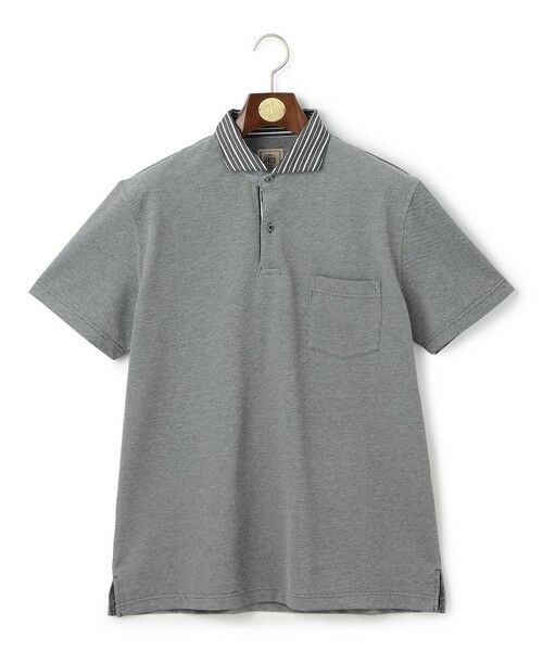 J.PRESS / ジェイプレス ポロシャツ | 【WEB・一部店舗限定】ビジネスポロシャツ（グレー系）