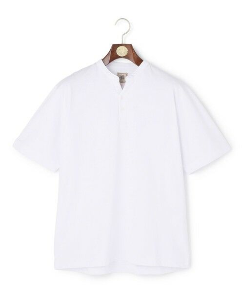 J.PRESS / ジェイプレス カットソー | 【WEB・一部店舗限定】バンドカラースキッパーシャツ(ホワイト系)