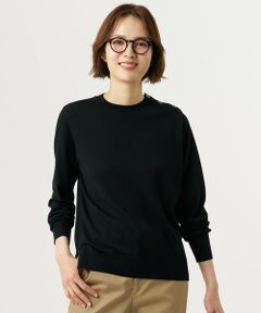 J.PRESS / ジェイプレス ニット・セーター | SILKY WOOL クルーネック ニット