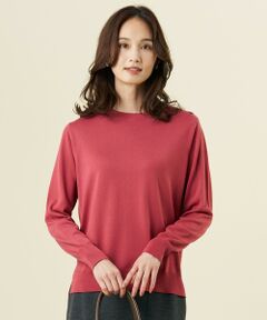J.PRESS / ジェイプレス ニット・セーター | SILKY WOOL クルーネック ニット