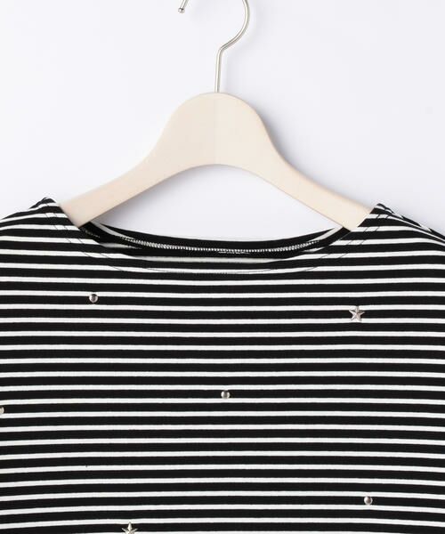 ＊＊JSTUDIO EDIT / ジェイストゥディオエディット カットソー | スタッズ付ボーダーカットソー | 詳細2