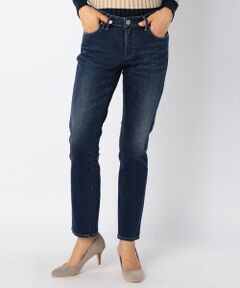 【MONAME（モナーム）】CHARLOTTE TIGHT TAPEREDデニム