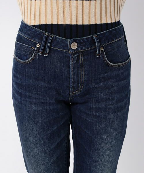 MONAME（モナーム）】CHARLOTTE TIGHT TAPEREDデニム （デニム