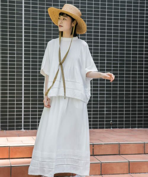 かぐれ レース使いモダールブラウス ホワイト - www.vuclair.com