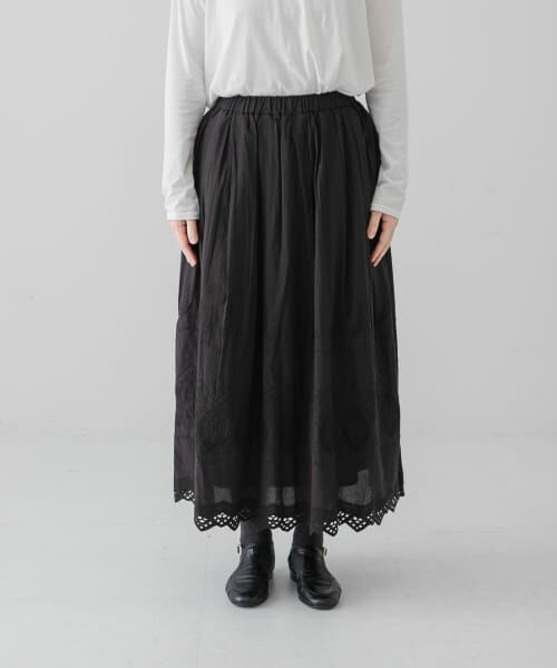 刺繍ギャザースカート （スカート）｜かぐれ / かぐれ ファッション